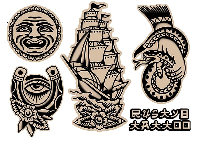 Traditional tattoo by 𝕽𝖚𝖘𝖘𝖊𝖑𝖑 𝖇𝖗𝖔𝖜𝖓