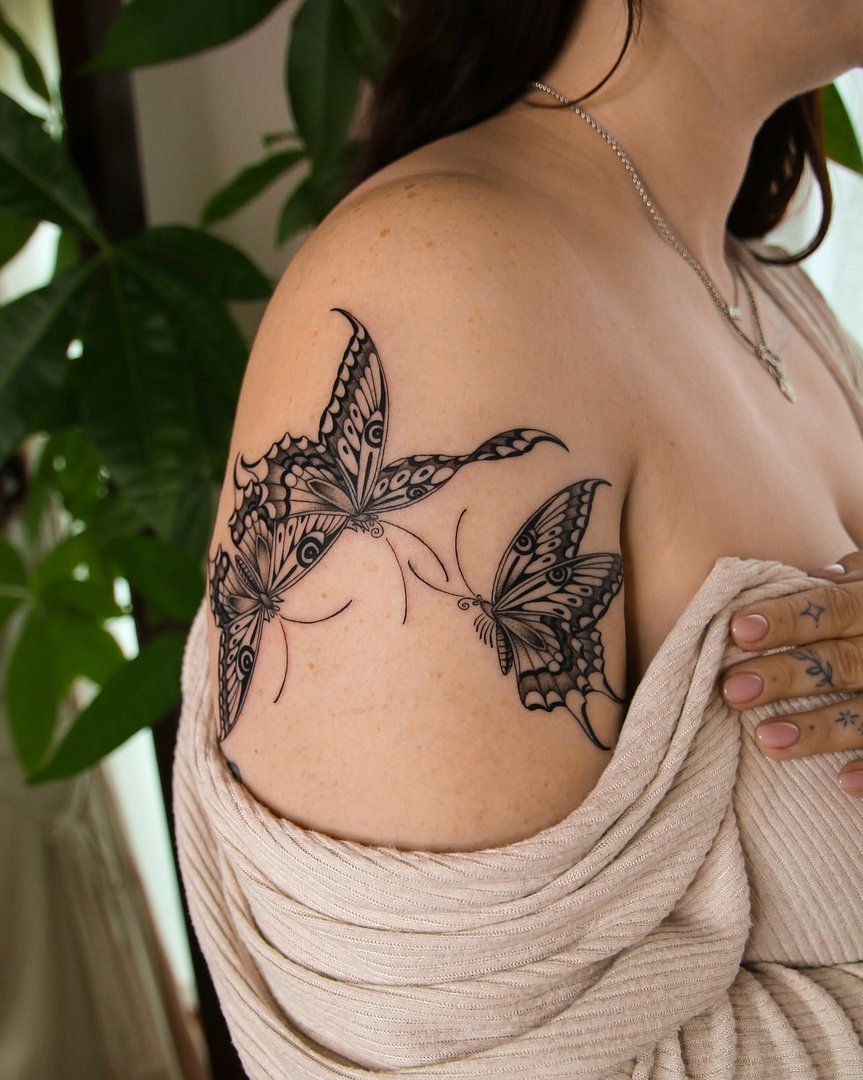 Tattoo by Devon Tucker in Australia