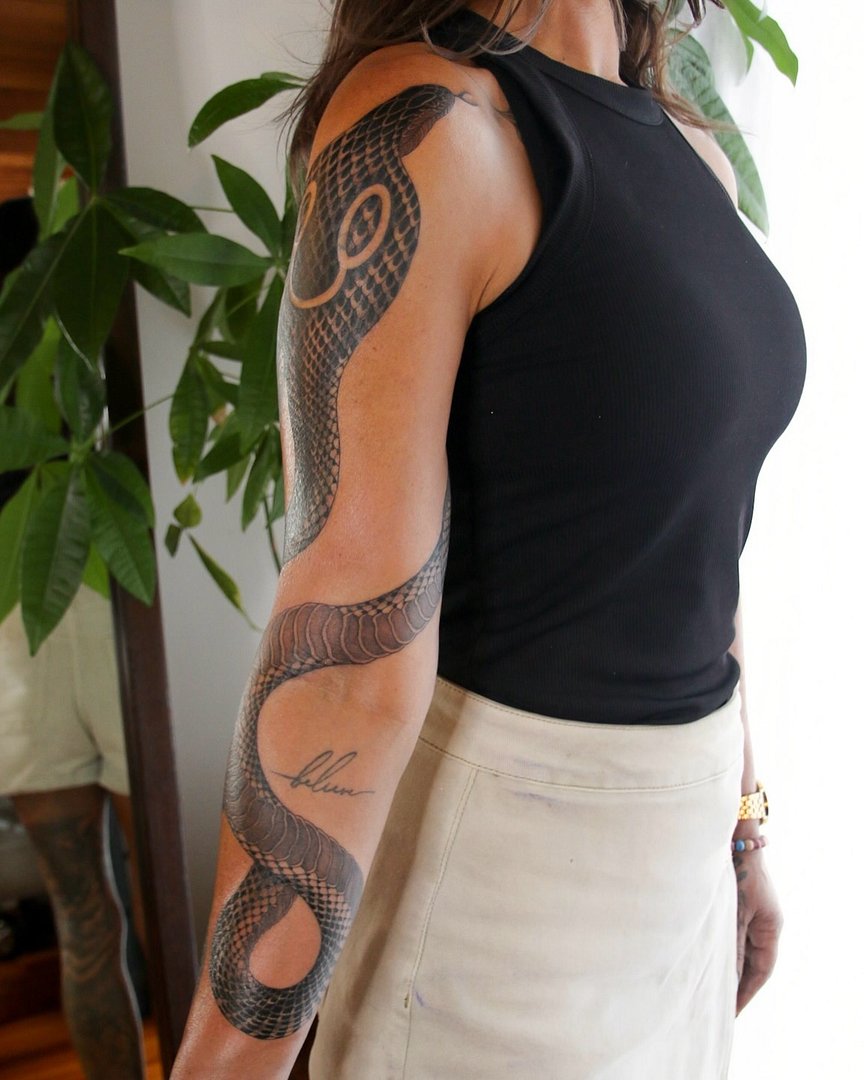 Tattoo by Devon Tucker in Australia