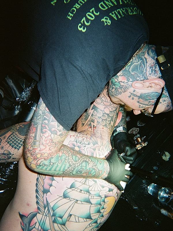 American Traditional tattoo by JAKE STRAAT