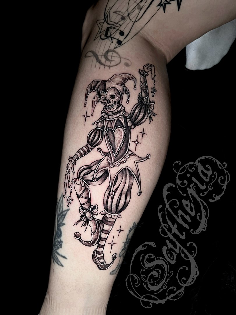 Illustrative tattoo by scytheria
