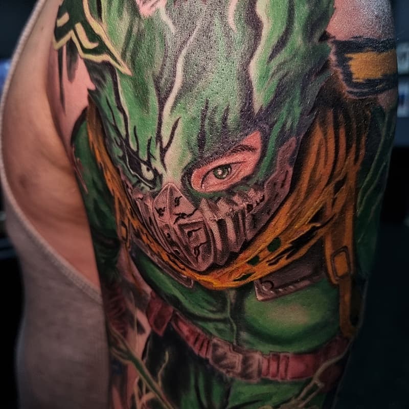 Anime tattoo by Mel
