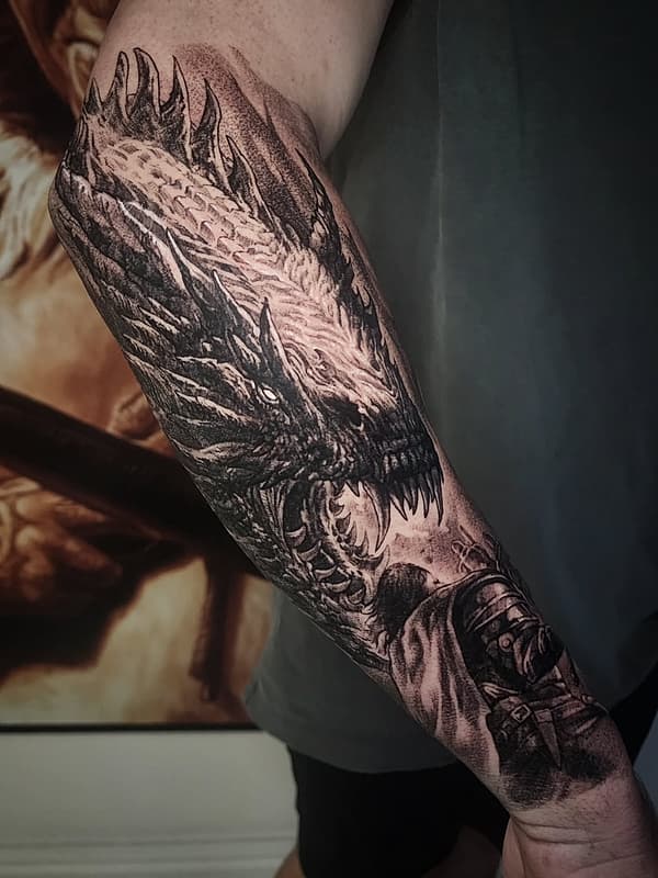 Tattoo by Mish in Australia