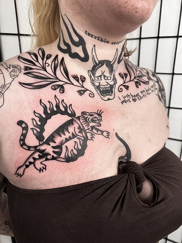 Tattoo by Luke Etho