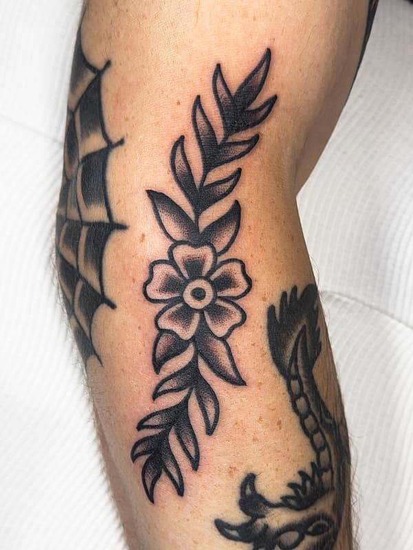 American Traditional tattoo by Luke Etho