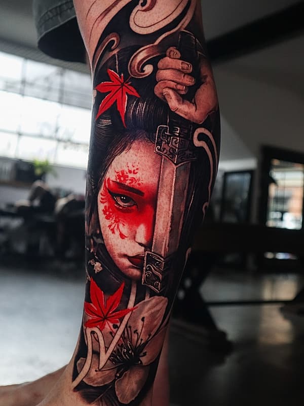 Tattoo by Hamish Johl (Jub) in Australia