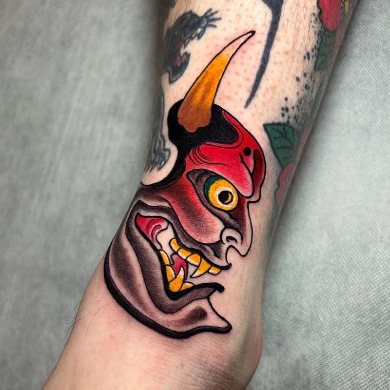 Neo-Japanese tattoo by Taira Uchida