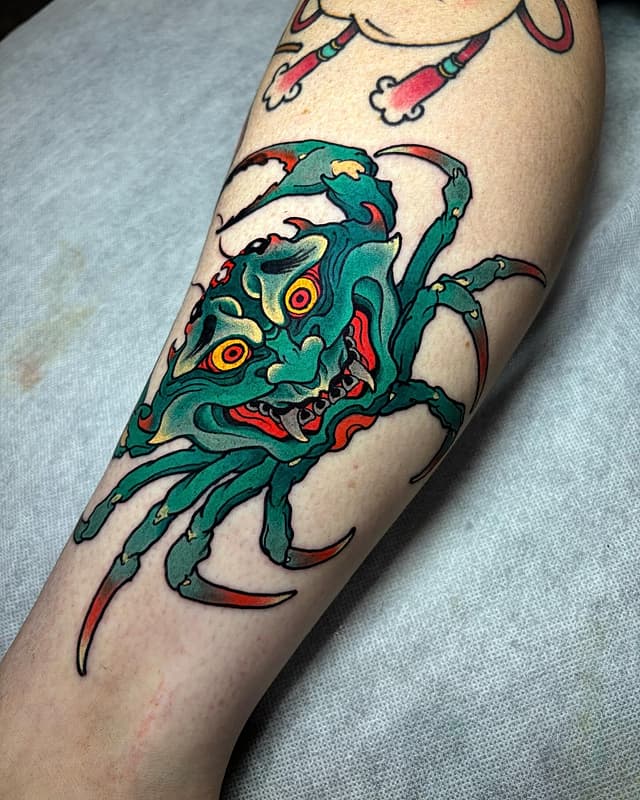Neo-Japanese tattoo by Taira Uchida