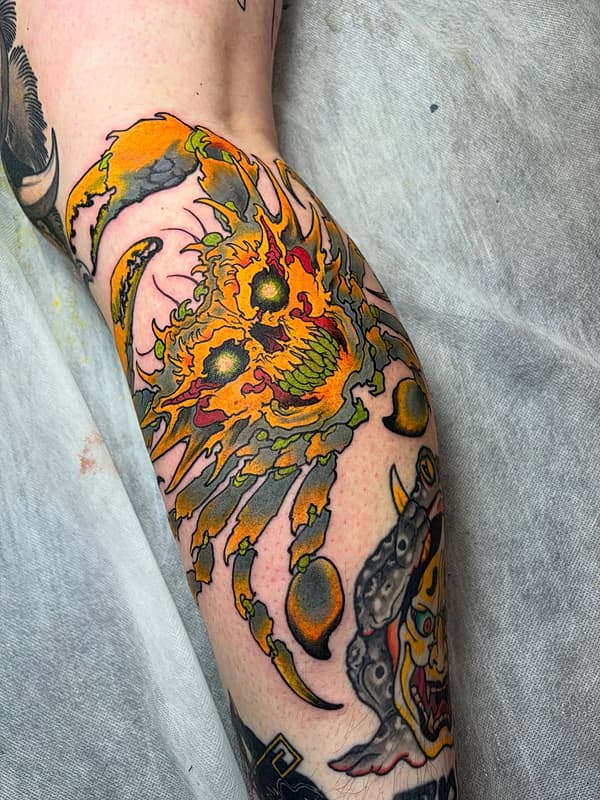 Neo-Japanese tattoo by Taira Uchida