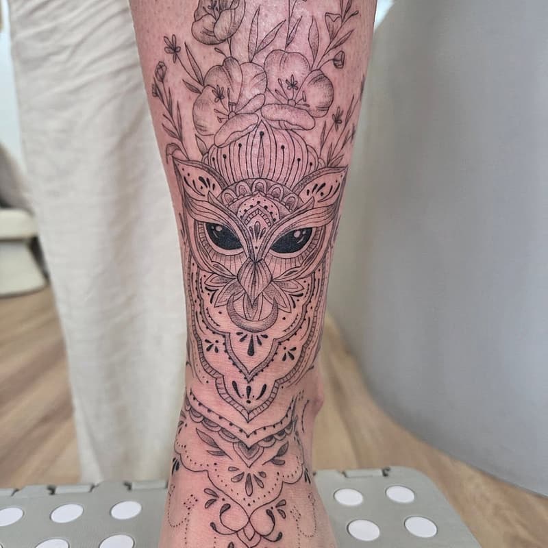 Tattoo by Renee Baker💮 in Australia