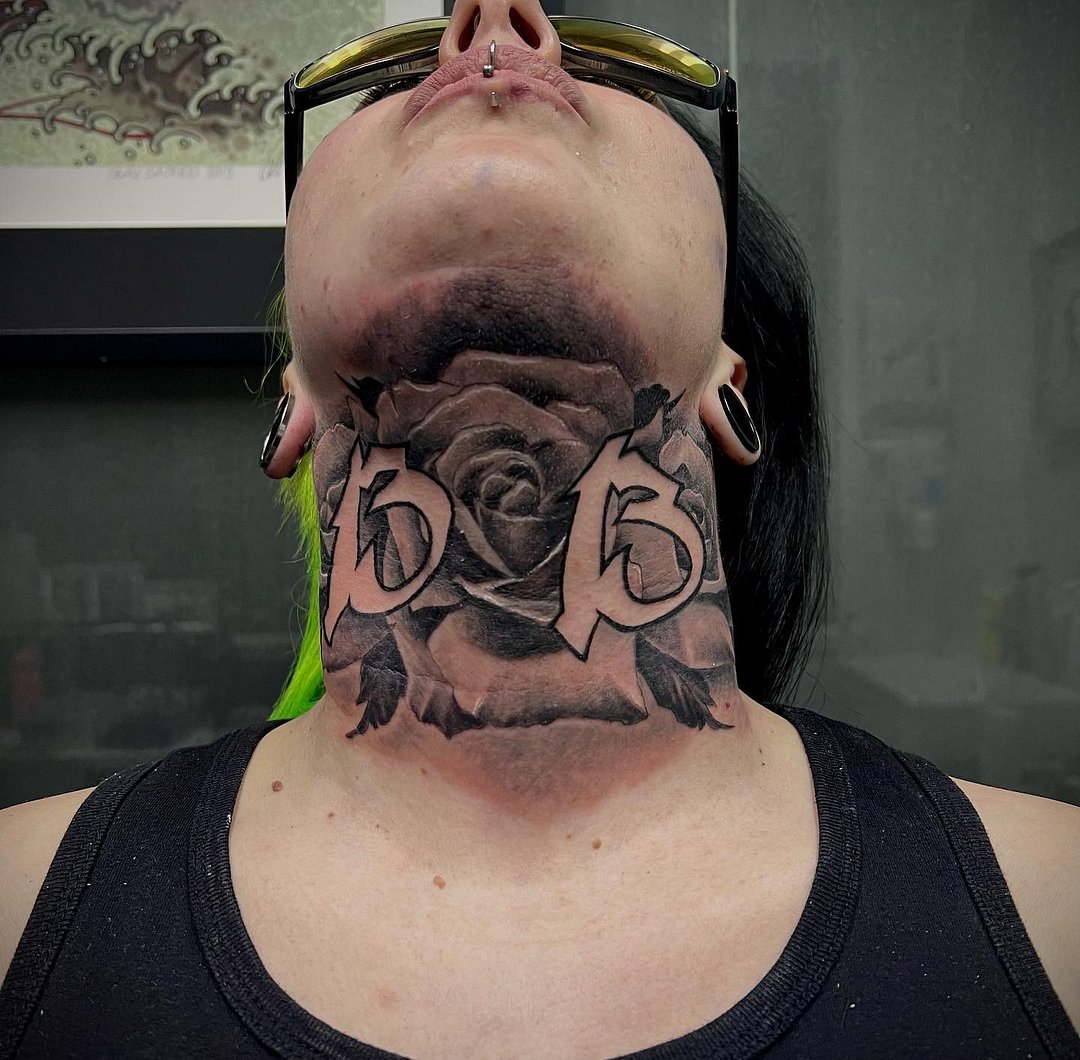 Realism (black & grey) tattoo by Brendon Russell
