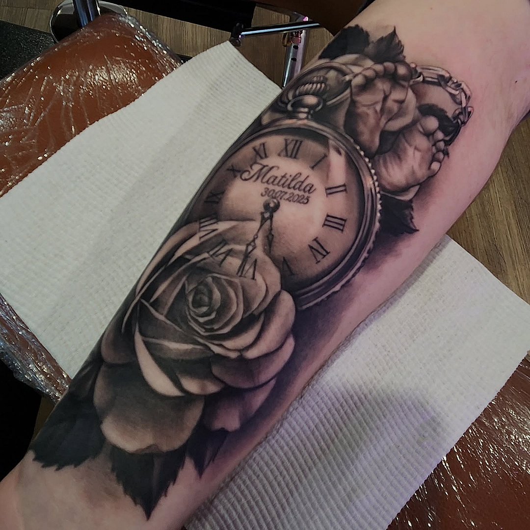 Portraits tattoo by morningstar_tattoo_aus
