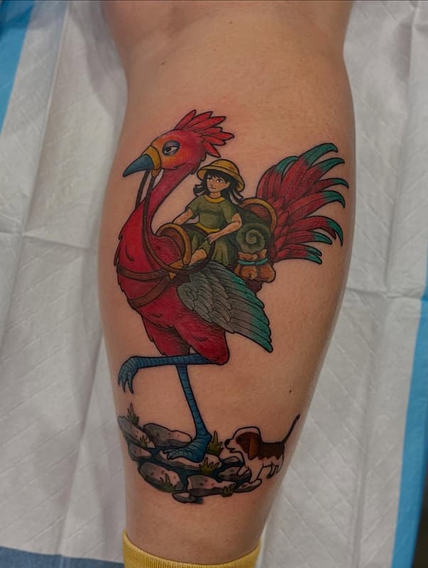 Neo-Traditional tattoo by Anthony Tattoo Artist