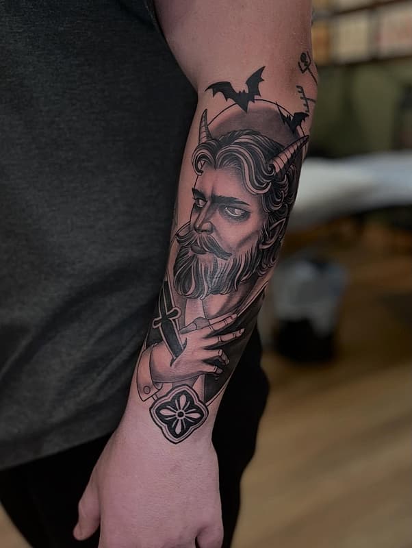 Neo-Traditional tattoo by Anthony Tattoo Artist