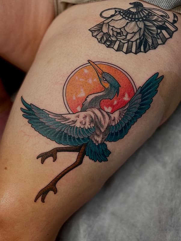 Neo-Traditional tattoo by Anthony Tattoo Artist