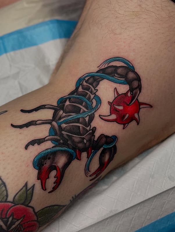 Neo-Traditional tattoo by Anthony Tattoo Artist
