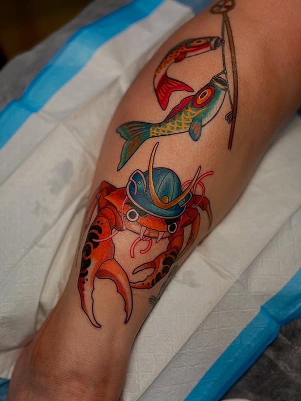 Neo-Traditional tattoo by Anthony Tattoo Artist