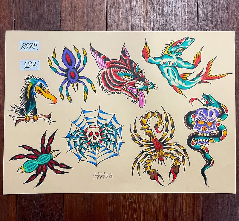 Traditional tattoo by Kane Santaromita Tattoos