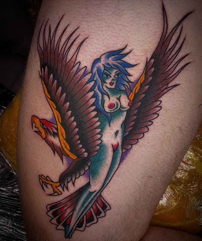 Tattoo by Kane Santaromita Tattoos in Perth