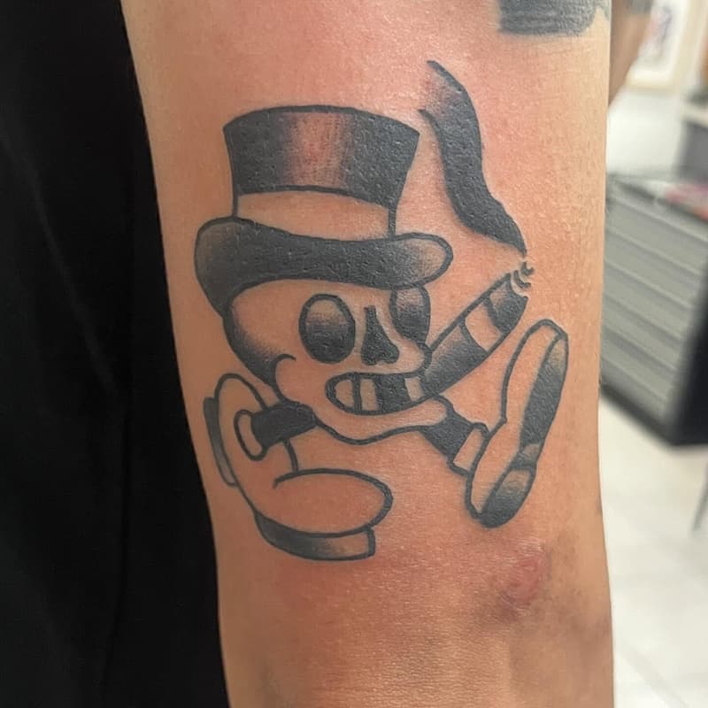 Traditional tattoo by Ben Scroope