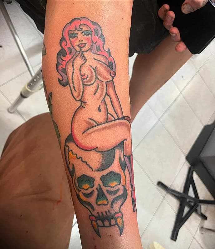 Tattoo by Ben Scroope