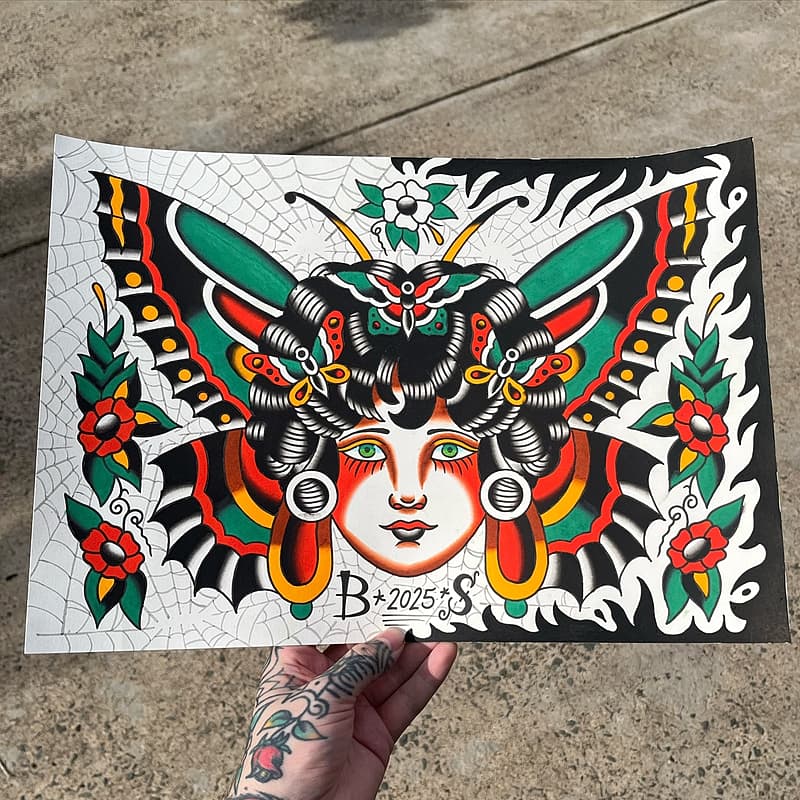 Tattoo by Ben Scroope