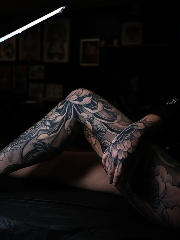 Neo-Traditional tattoo by Yeetuswolf