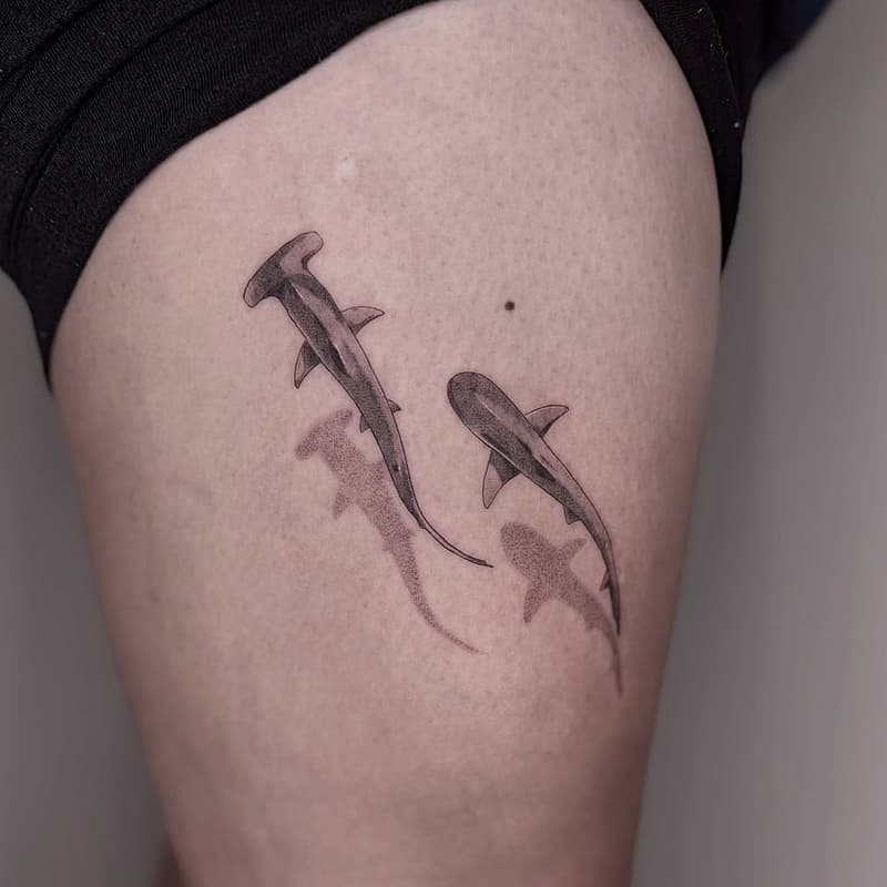 Blackwork tattoo by SOBER INK