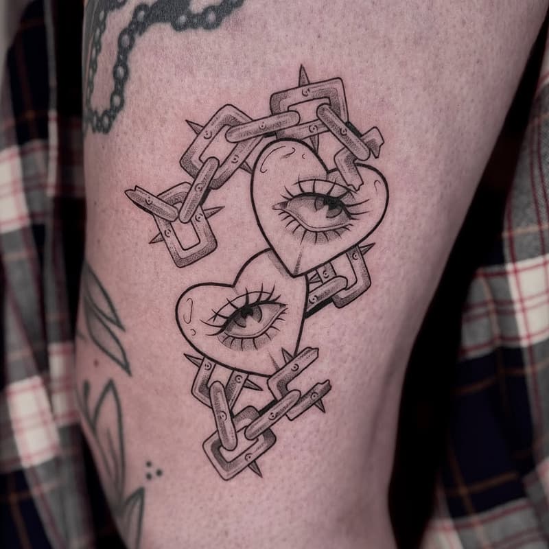 Blackwork tattoo by SOBER INK