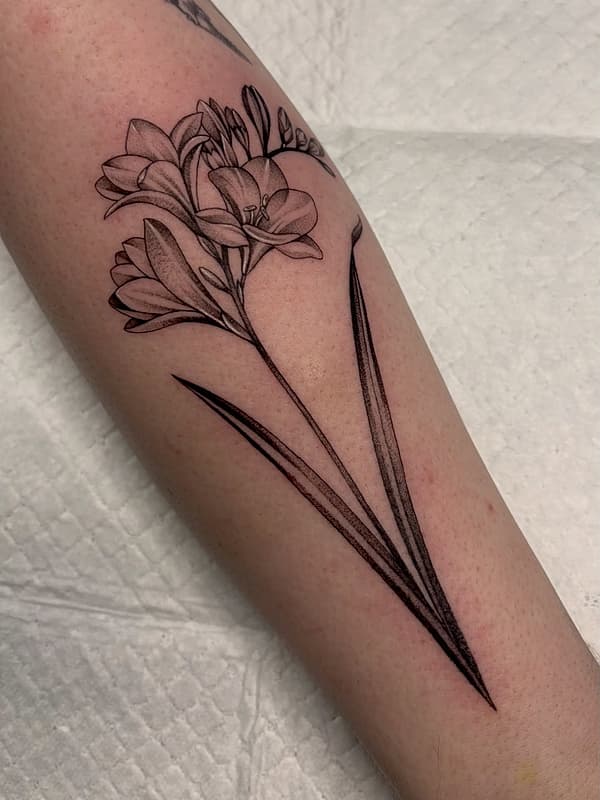 Ornamental tattoo by Riesa