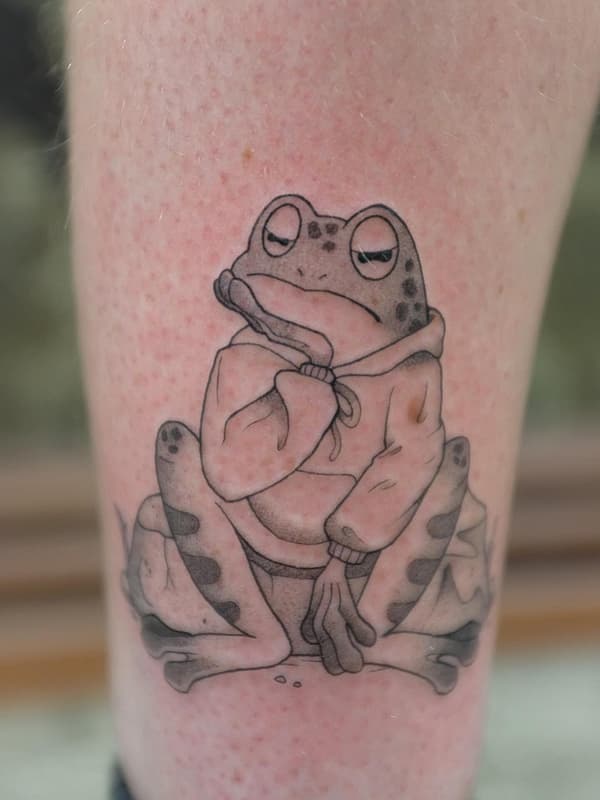Illustrative tattoo by Bree