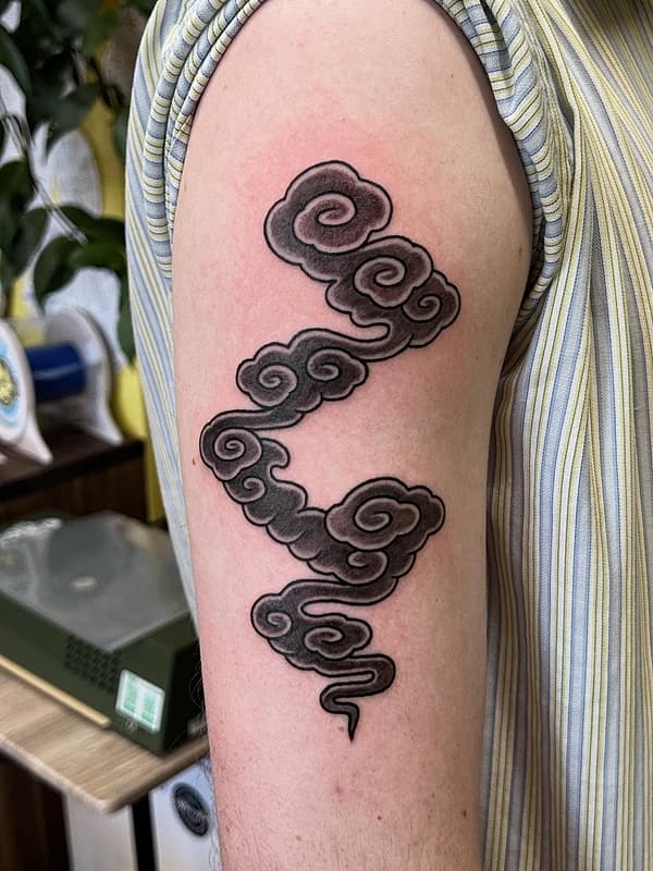 Neo-Japanese tattoo by Three Rabbits Tattoo Wellington NZ