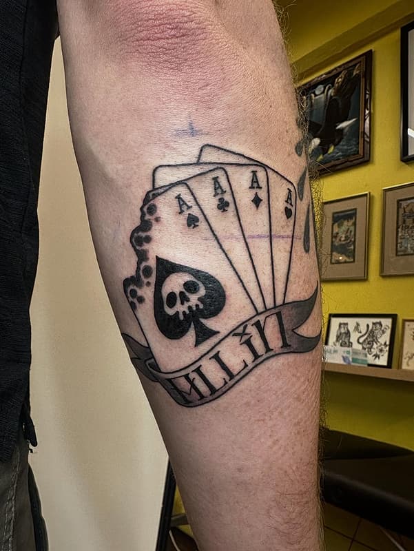Neo-Japanese tattoo by Three Rabbits Tattoo Wellington NZ