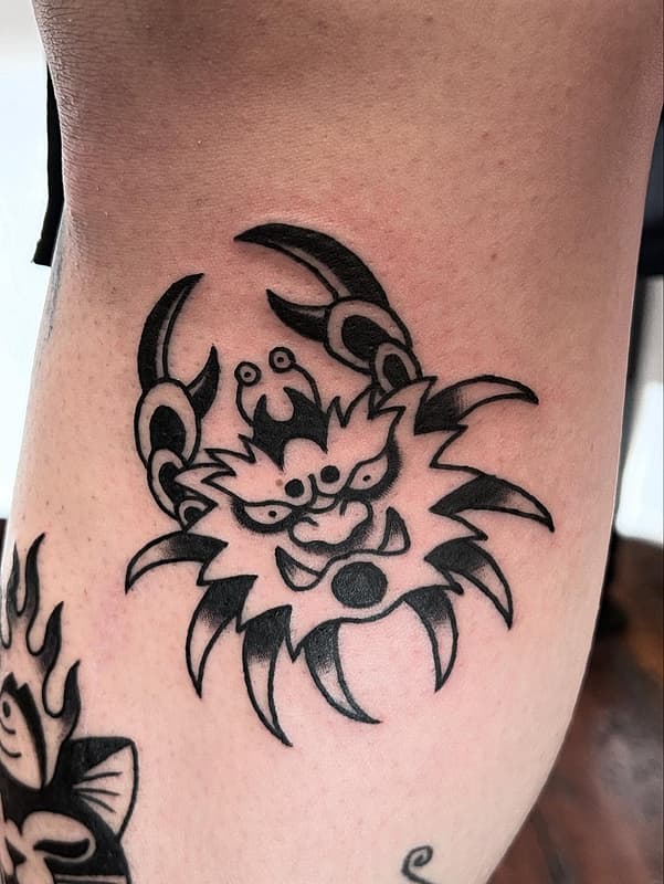 Neo-Japanese tattoo by Three Rabbits Tattoo Wellington NZ