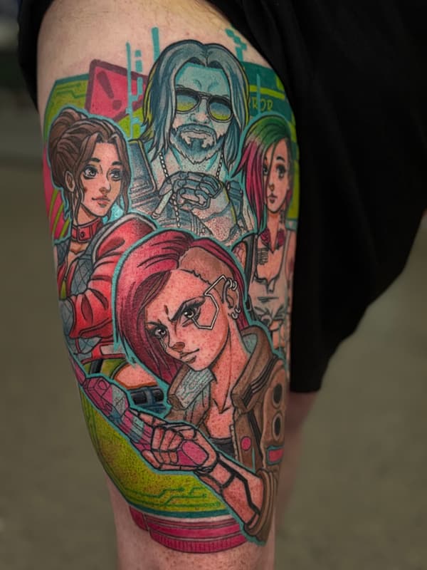 Tattoo by Brock Fidow | Japanese/Anime tattoos  in Australia