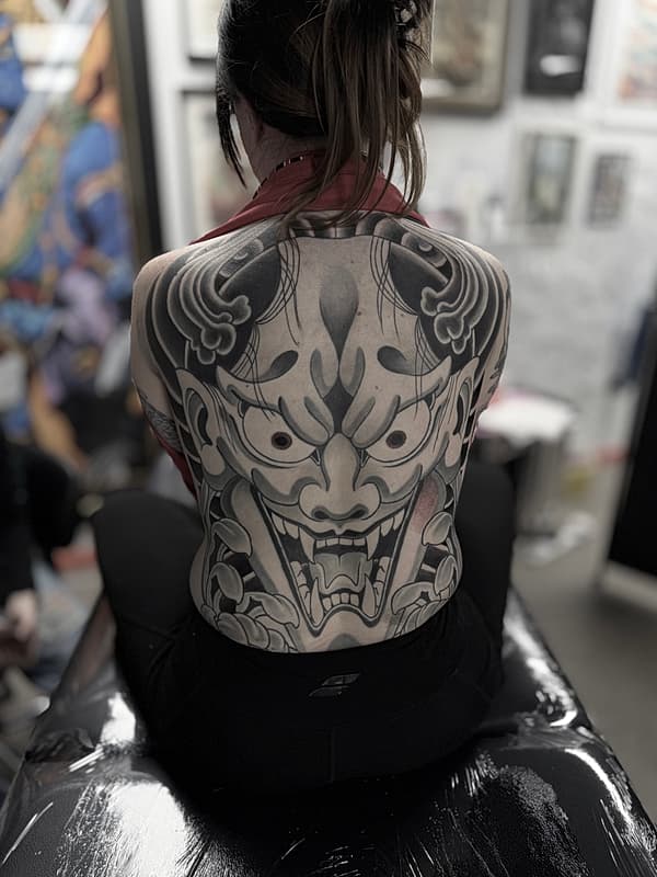 Tattoo by Brock Fidow | Japanese/Anime tattoos 