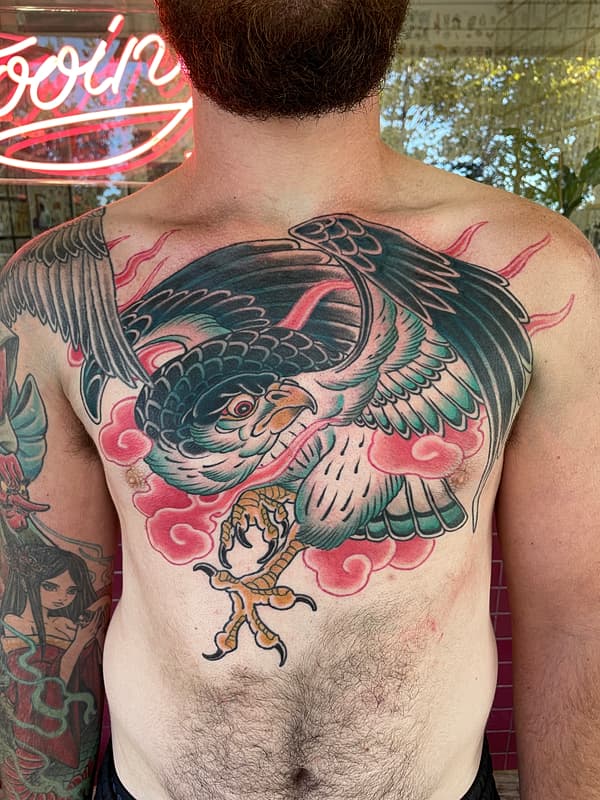 Tattoo by Brock Fidow | Japanese/Anime tattoos 