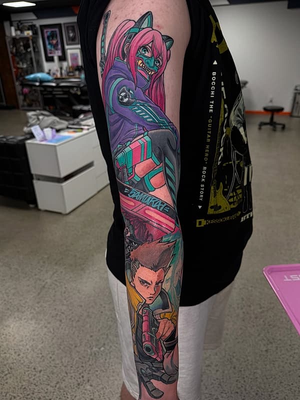 Tattoo by Brock Fidow | Japanese/Anime tattoos