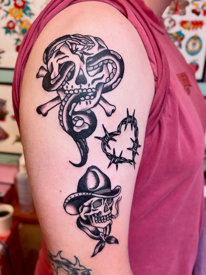 Tattoo by Abbey - Tradgic Tatts in Newcastle