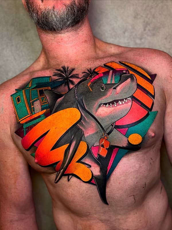 Tattoo by The Leisure Bandit in West End