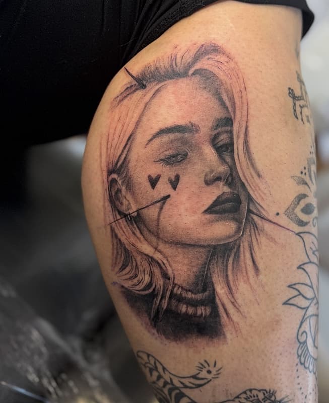 Tattoo by Splatman Tattoos♥️🖤