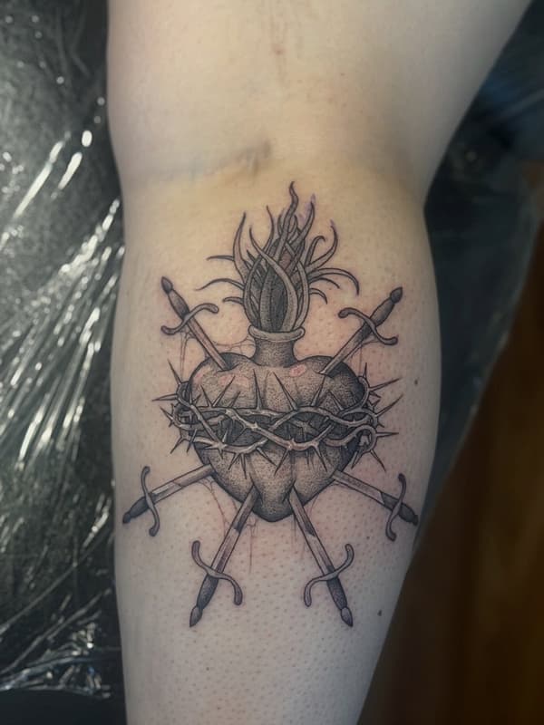 Tattoo by Splatman Tattoos♥️🖤