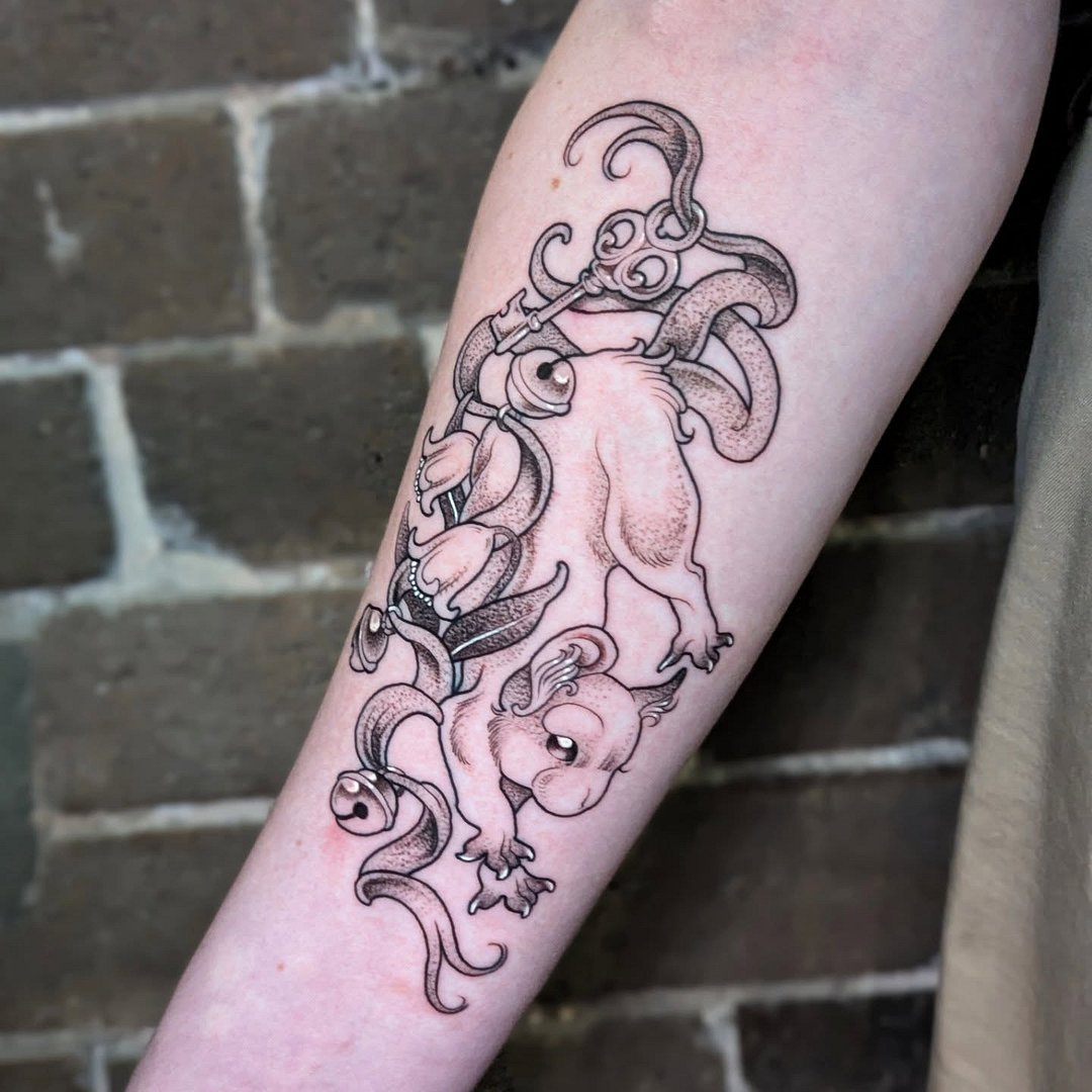 Illustrative tattoo by Will 