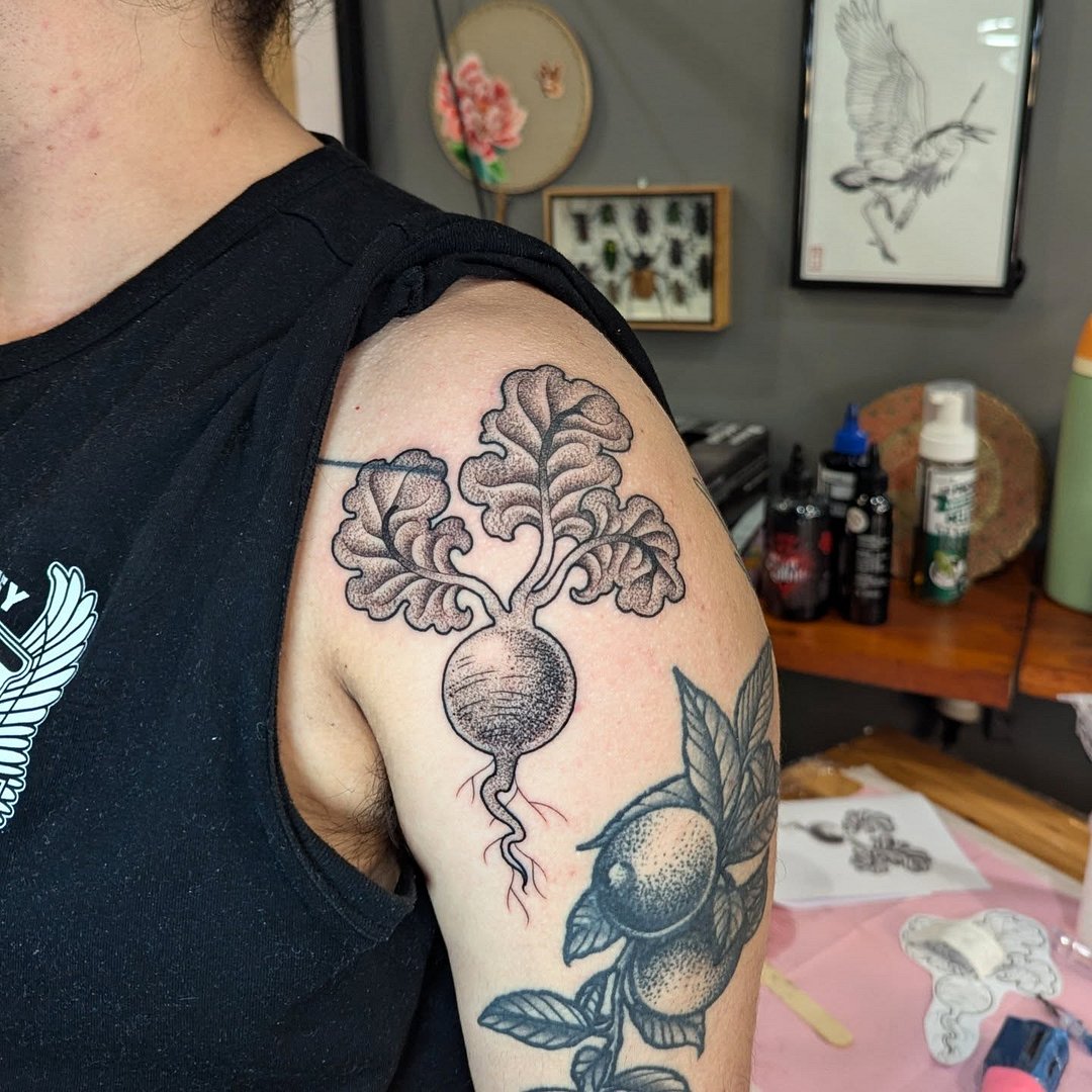 Illustrative tattoo by Will 