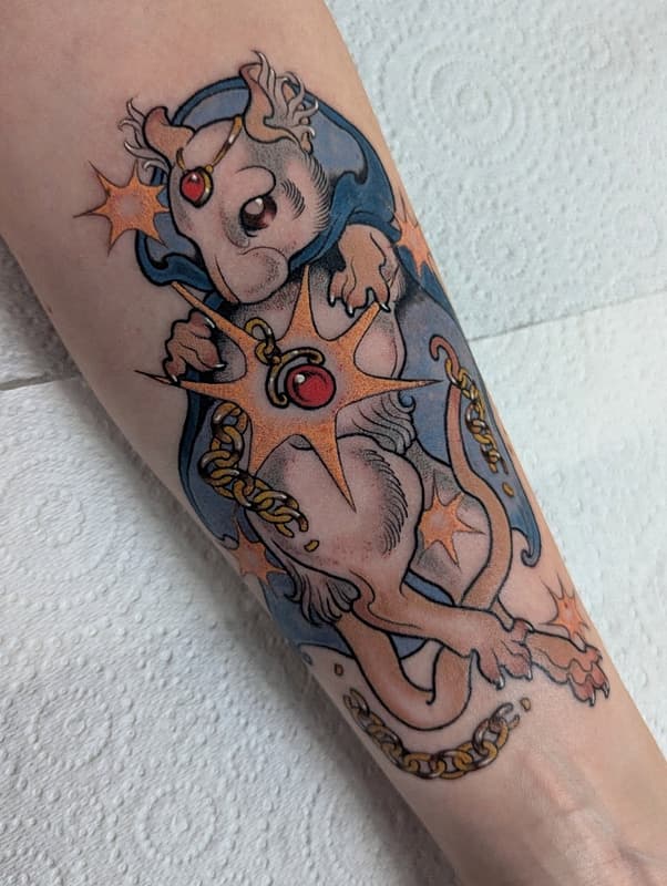 Illustrative tattoo by Will 