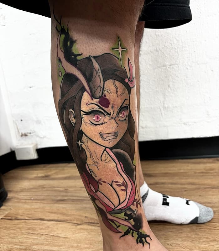 Anime tattoo by 𝔈𝔪𝔢𝔩𝔶 𝔗𝔞𝔱𝔱𝔬𝔬𝔰