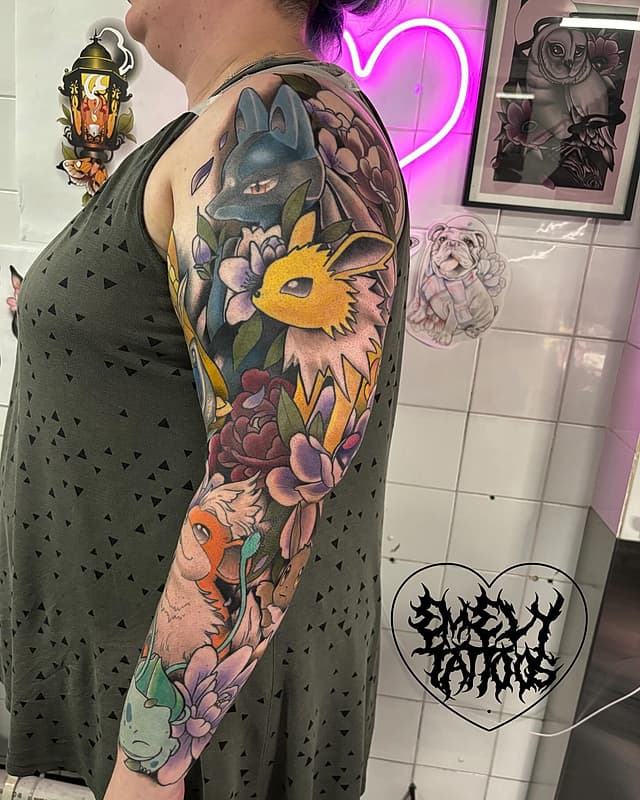 Anime tattoo by 𝔈𝔪𝔢𝔩𝔶 𝔗𝔞𝔱𝔱𝔬𝔬𝔰