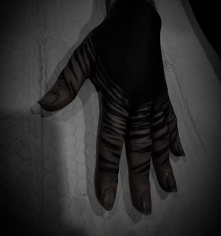 Blackout tattoo by Rilla Naycha