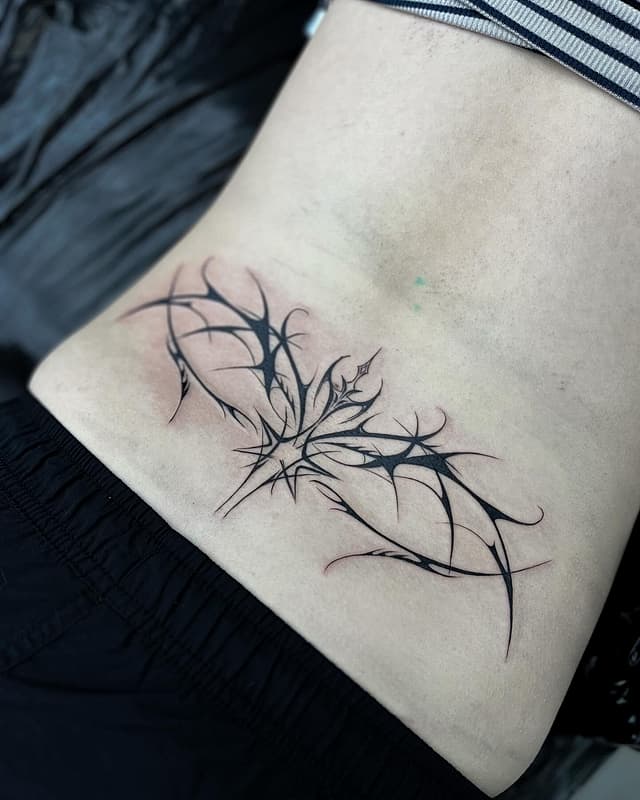 Anime tattoo by Alyssa