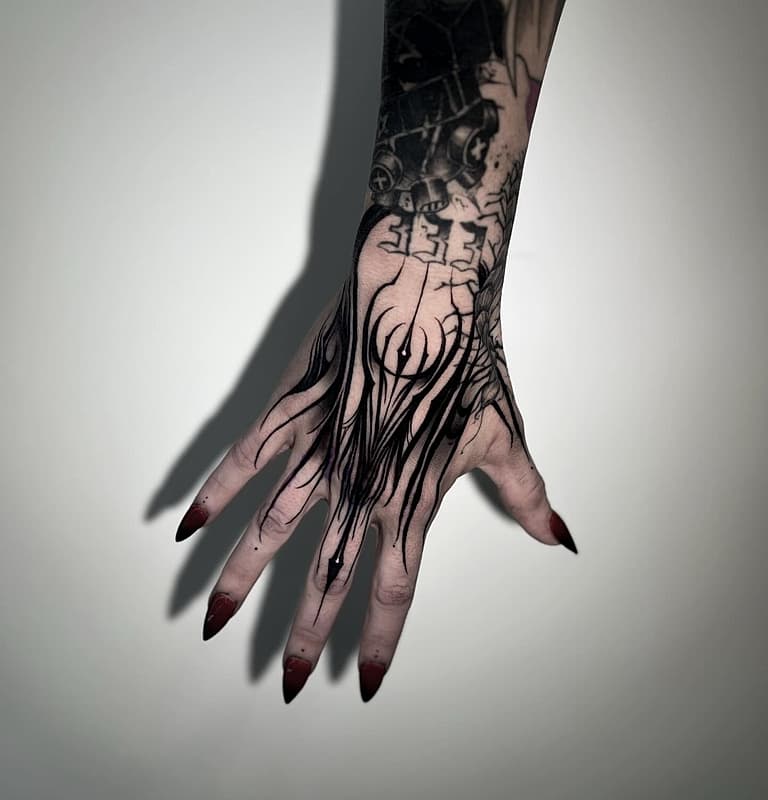 Anime tattoo by Alyssa